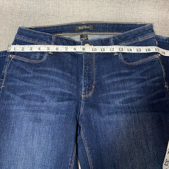 White House Black market boot leg jeans size 8R - Picture 8 of 12